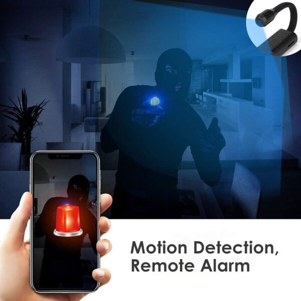Smart Baby Monitor V380 1080P Mini IP Camera Wireless WiFi Camera Security Surveillance CCTV Camera Loop Recording Camera - Image 6
