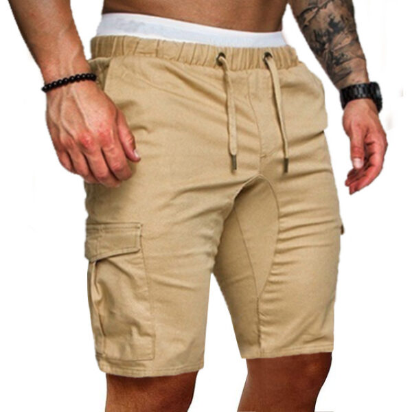 Casual tooling multi-pocket casual men's shorts - Image 5