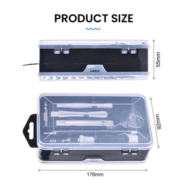 115 In 1 Precision Screwdriver Set,  Super Durable Mini Professional Magnetic Repair Tool Kit, Small Screwdriver For Phone, Computer, Watch, Laptop, Macbook, Eyeglass, Electronic - Image 3