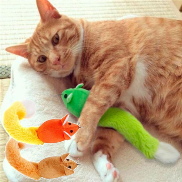 Long Tail Mouse Cat Teaster Toys Funny Pet Toys Cat Toys Mouse Trainning Funny Playing Toys Interactive Pets Products - Image 8