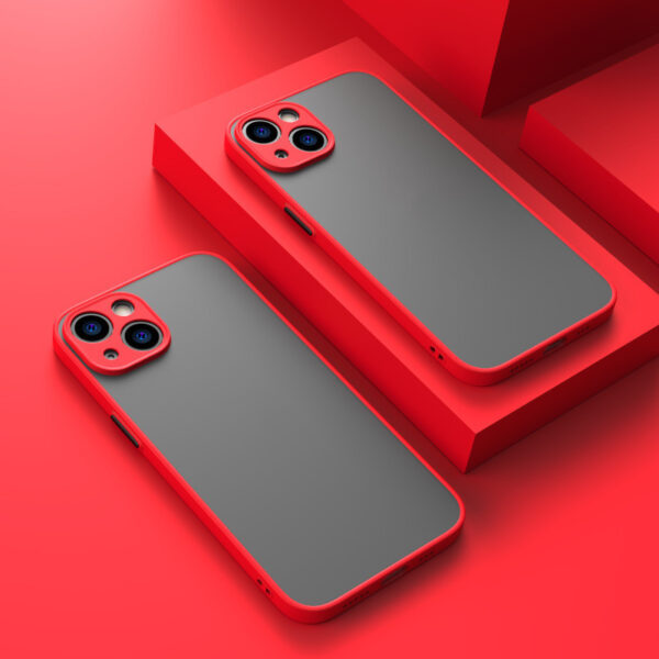 Fine Hole Skin-sensing Phone Case Full Lens Anti-fall Frosted Hard Protective Cover - Image 7