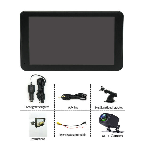 7-inch Portable Wireless Carplay Car Smart Screen MP5 Vehicle Navigation Reversing Player - Image 2