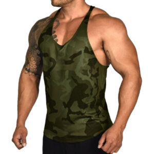 Mens eCamouflag Print Sports And Leisure Vest