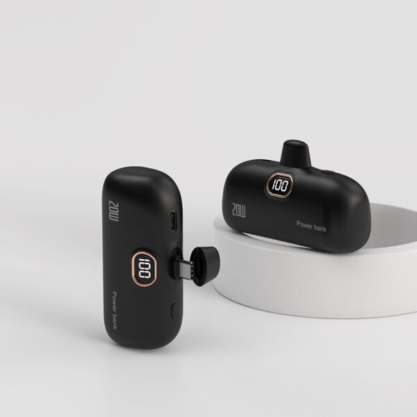 Pocket Wireless Capsule Power Bank Small Portable Power Source Power Bank Mini Fast Charge - Image 4