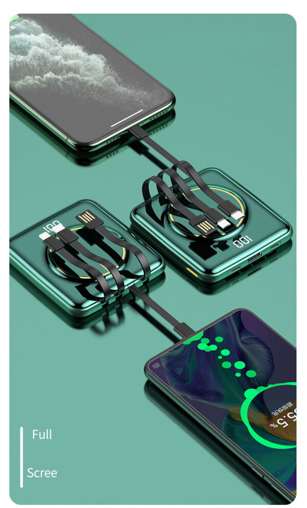 20000mAh Fast Charging Power Bank Mini Portable - Image 3