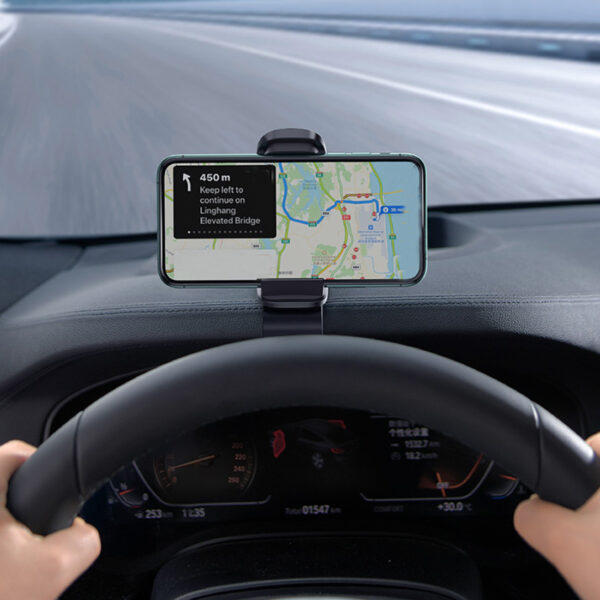 Car Phone Holder Universal Car Stand 360 Degree GPS Dashboard Gravity Phone Holder - Image 9