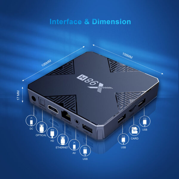 Set-top Box Android Bluetooth Dual WiFi TV Box - Image 2