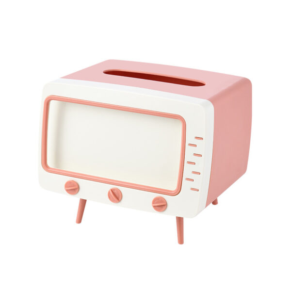 TV Tissue Box Home Living Room Creative Paper Box - Image 9
