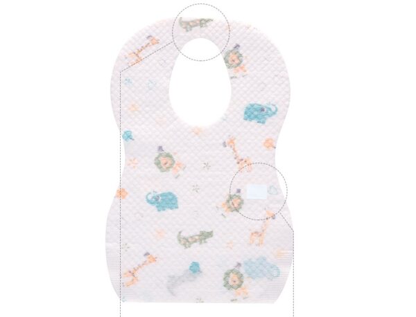 Summer baby eating bib baby - Image 7