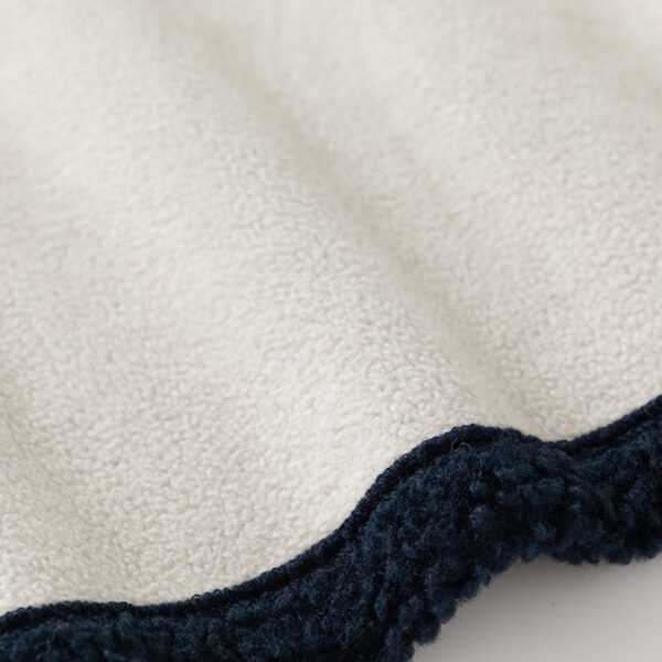 hingBoys' Thickening Coat Fleece Stand Collar Stitc - Image 2