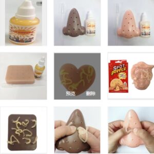 Funny  T Pal Pimple Popping Popper Remover Toy With Refillable Pimple Pus Practical Jokes Toys