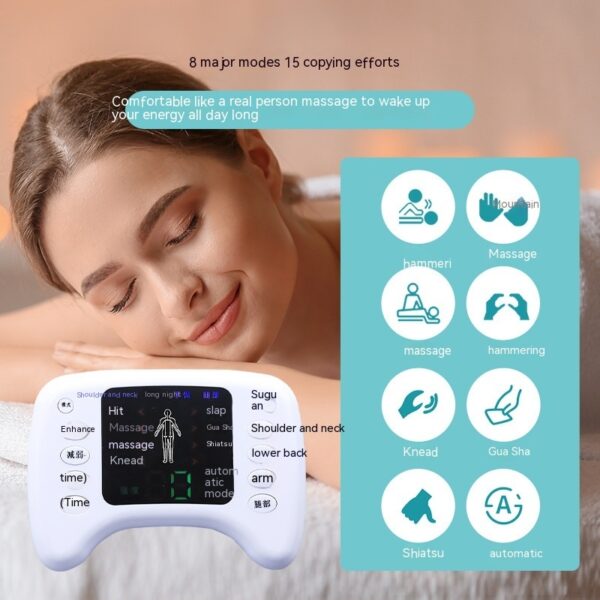 Multifunctional Color Screen Meridian Dual Output Message Physiotherapy Instrument - Image 3