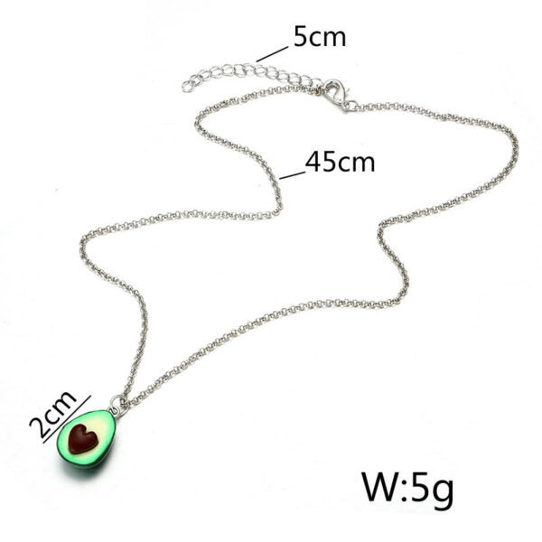 Avocado Halves Necklaces - Image 4