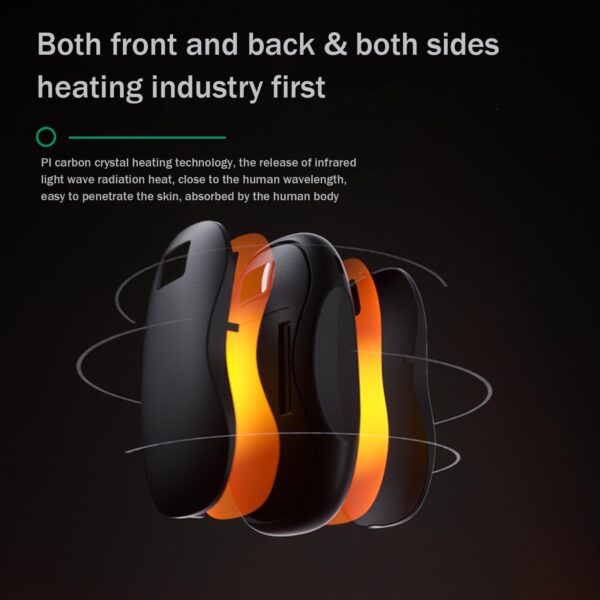 Electric Hand Warmer Reusable Warmer Hand Digital Display USB Rechargeable Power Bank For Winter Camping Hunting Outdoor - Image 3