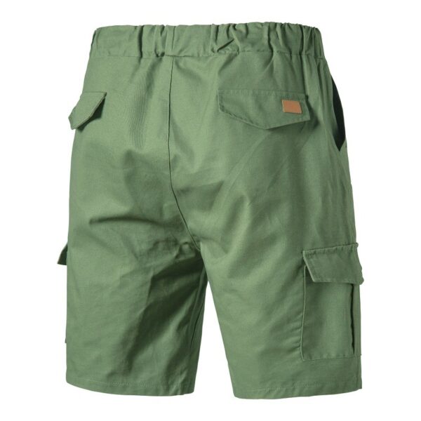 Casual tooling multi-pocket casual men's shorts - Image 10