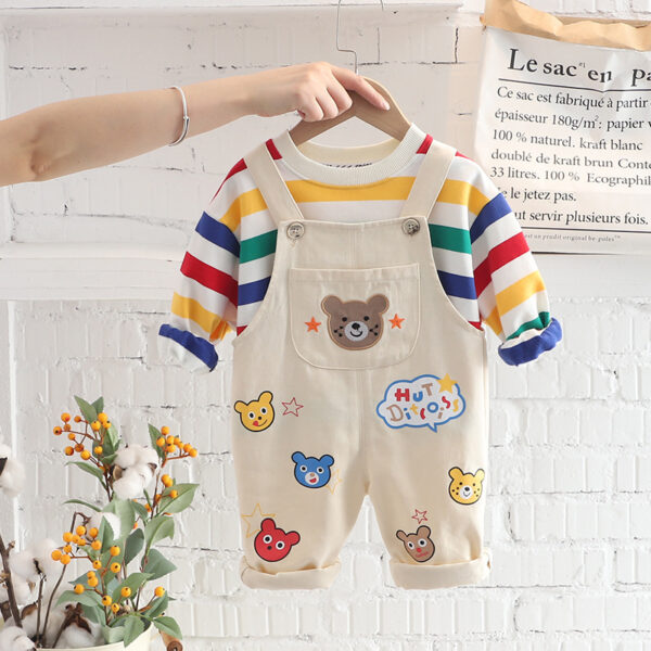 Boys' Top Overalls Suit - Image 2