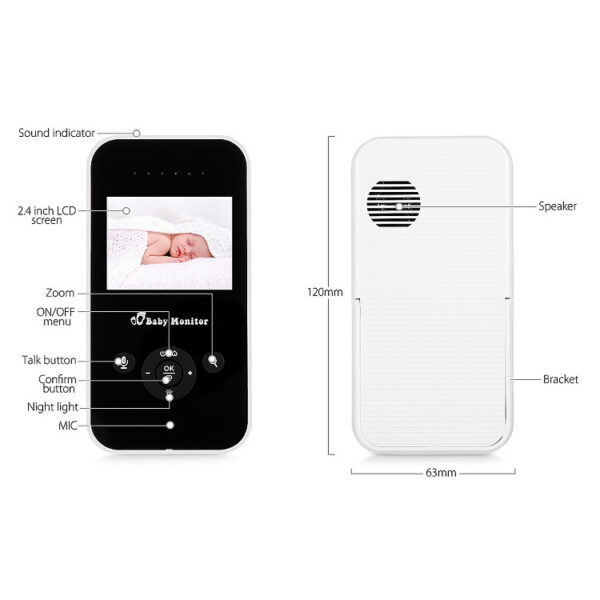 Baby Sleep Monitor Baby Intercom Nurse - Image 2