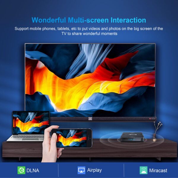 Set-top Box Android Bluetooth Dual WiFi TV Box - Image 4