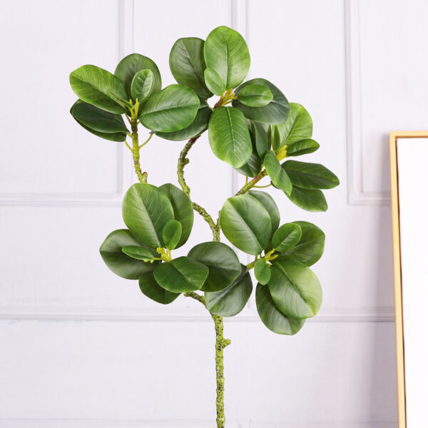 Single Ivy Tree Bark Artificial Camellia Home Interior Decoration Simulated Leaves Props Photography - Image 4