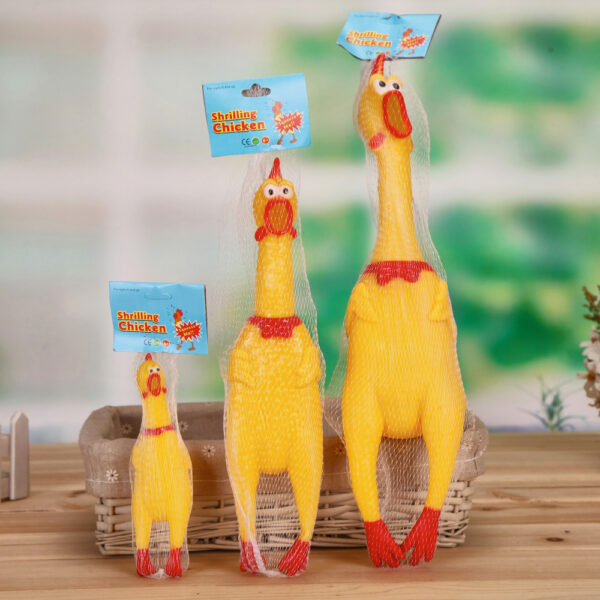 Screaming Chicken Pet Toy Venting Screaming Creative Prank - Image 6
