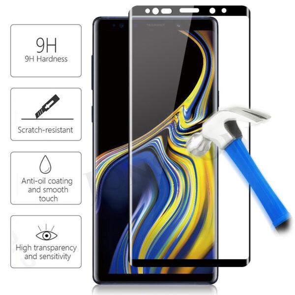 3D Anti-scratch Anti-drop Curved Tempered Glass for Samsung - Image 2