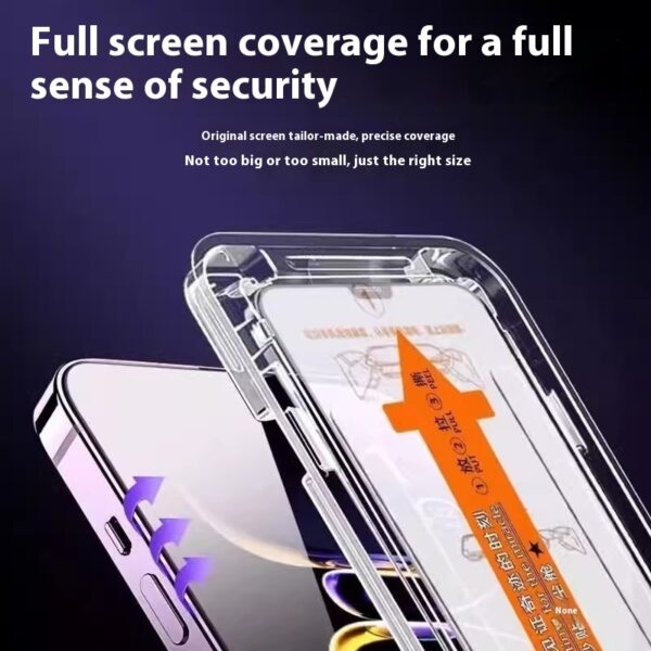 Dust-free Cabin Tempered Film HD Privacy Seconds Sticker Artifact - Image 4