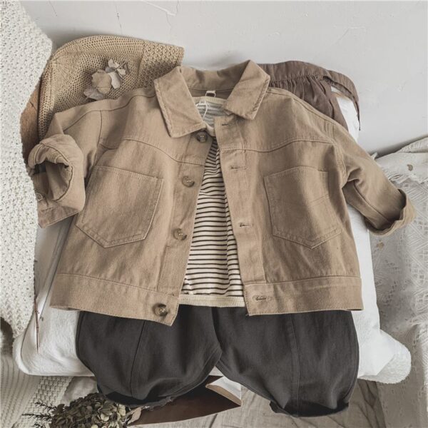 Children's Line-pressing Casual Pants Boys And Girls Baby Pants Spring And Autumn Clothing - Image 7