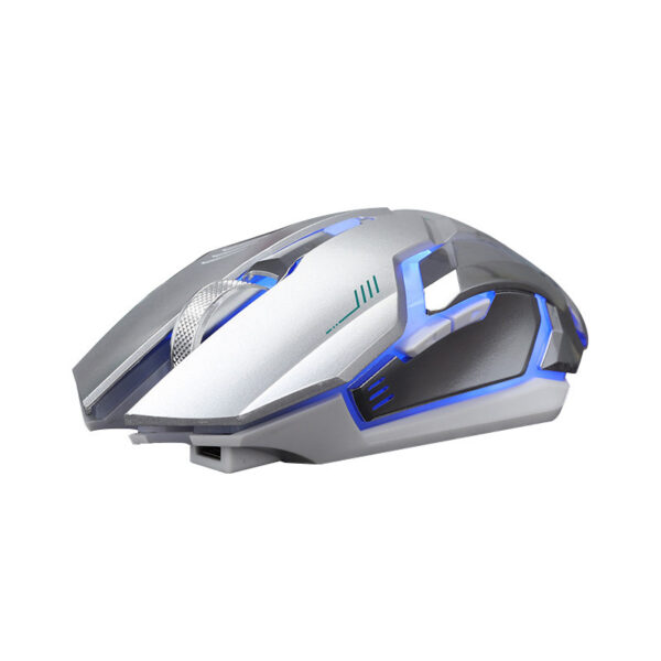 Mouse Wireless Rechargeable Notebook Desktop Home Office Universal Game Mute Luminous - Image 2