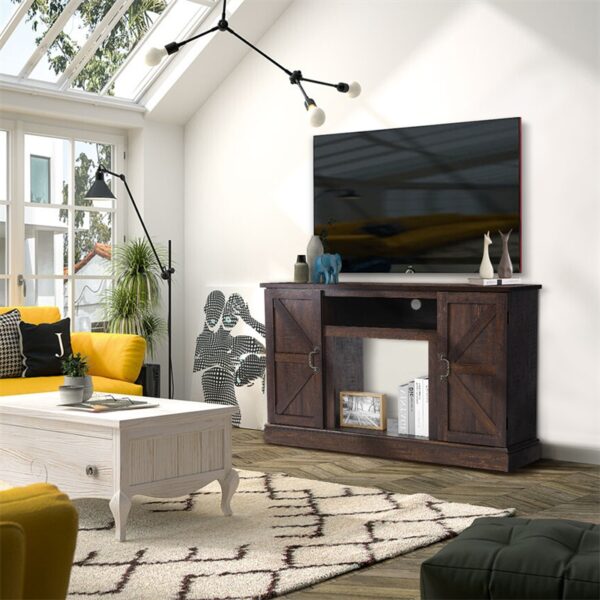 Vintage Home Living Room Wooden TV Cabinet - Image 5