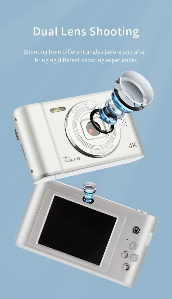 48 Million Pixels Retro HD Digital Selfie Camera - Image 4