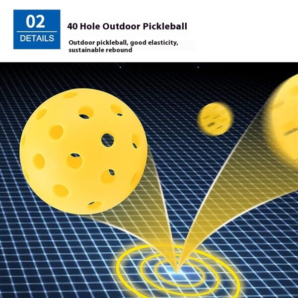 Tennis Trainer 40 Holes Practicing Ball PE Outdoor Toys - Image 2