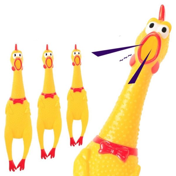 Screaming Chicken Pet Toy Venting Screaming Creative Prank - Image 5
