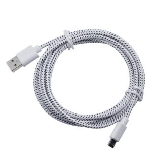 Nylon Braided Micro USB Cable Data Sync USB Charger Cable