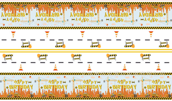 Construction Vehicle Building Birthday Decoration - Image 9