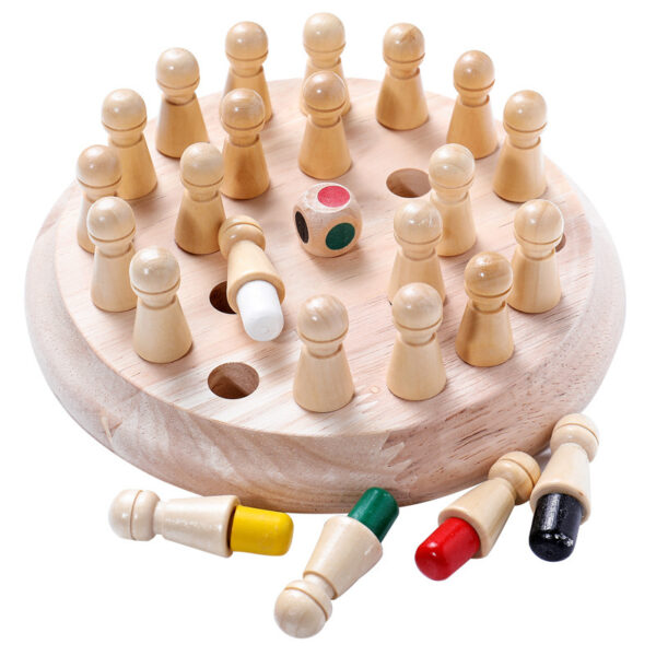 Children's Wooden Educational Toys Memory Chess Kid Early Education Toys - Image 4
