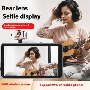 Wireless Mobile Phone Selfie Magnetic Suction HDMI Same Screen Device Selfie Auxiliary Tool