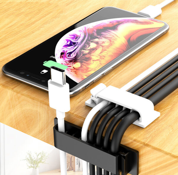 Home Portable Storage Cable Organizer Fixing Clip - Image 6