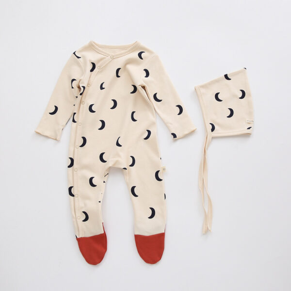 Spring And Autumn New Baby Cotton Footwear Pajamas - Image 4