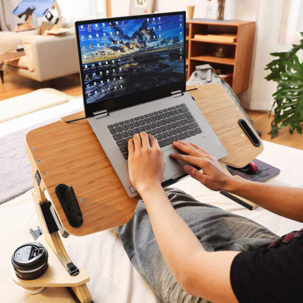 Wooden Foldable Computer Desk - Image 7