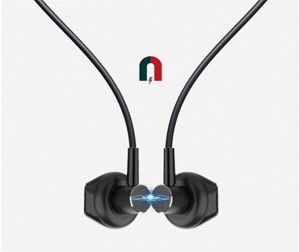 Bluetooth Hanging Neck Earphones Private Model Running Neck Hanging Headphone Wireless Sports HiFi Headsets Noice Cancelling - Image 2
