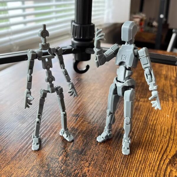 Multi-Jointed Movable Shapeshift Robot 2.0 3D Printed Mannequin Dummy Action Model Doll Toy Kid Gift - Image 7