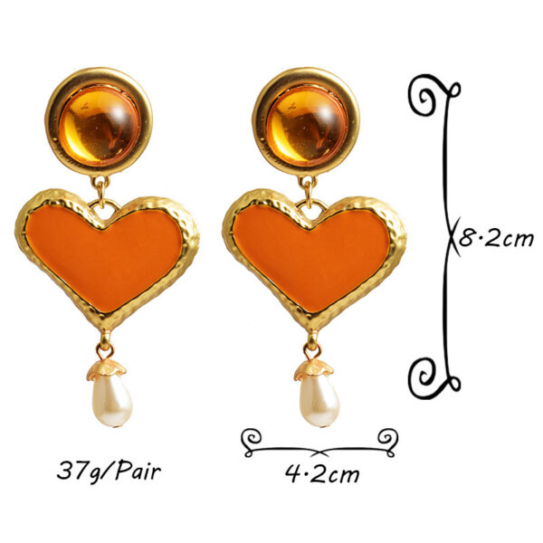 Earrings Love Pearl Earrings - Image 4