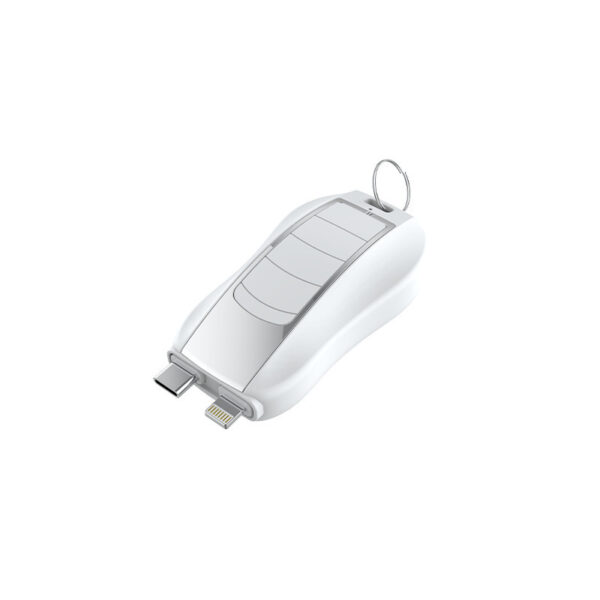 New Portable Mini Keychain Emergency Power Bank Wireless Portable Power Bank - Image 2