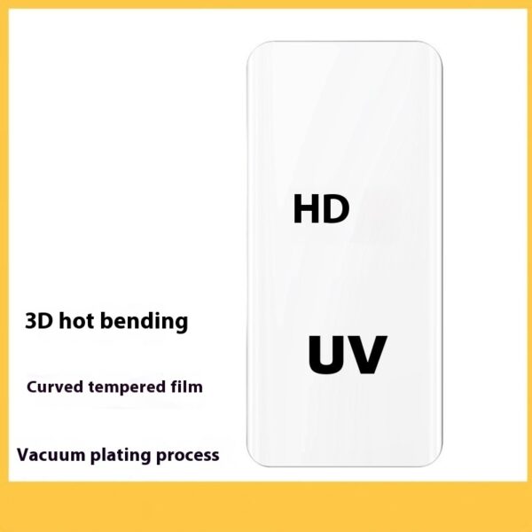 HD Tempered Film V40 Full Glue Hot Bending Electroplating UV Protective Film - Image 9
