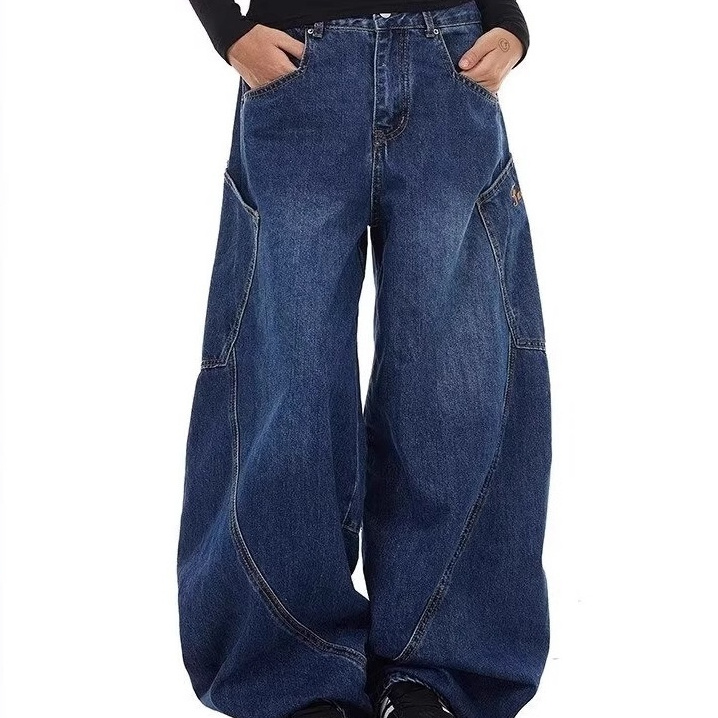 Design Large Pocket Machete Jeans For Men And Women