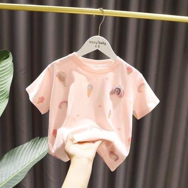 Thin Children's Summer Clothing Baby Summer Clothing Top - Image 4