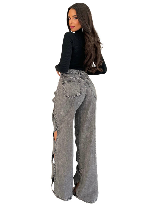Casual Love Twist Jeans For Women - Image 10