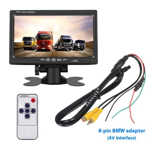 7-inch Car Monitor Desktop Reversing Monitor Display - Image 7