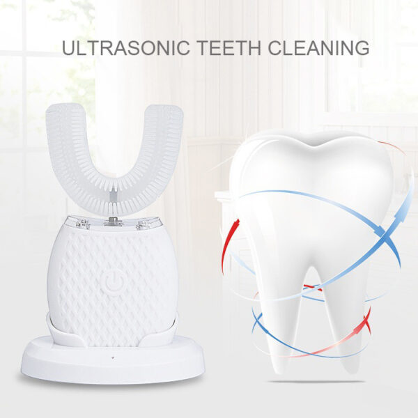 Smart Electric Toothbrush USB Rechargeable U-shaped Tooth - Image 9