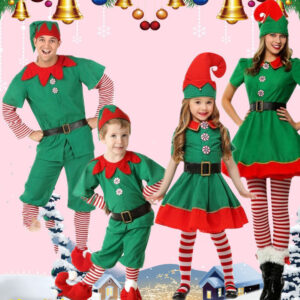 Corduroy Children's Christmas Elf Clothing